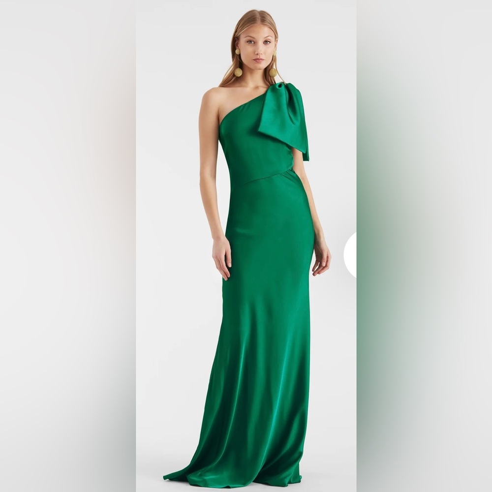 Gorgeous Sachin & Babi Emerald Aubrey Gown